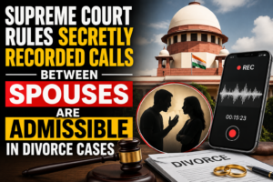 Supreme Court Rules Secretly Recorded Calls Between Spouses Are Admissible in Divorce Cases