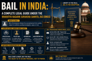 Bail in India: Understanding Your Right to Liberty Under the Bharatiya Nagarik Suraksha Sanhita, 2023