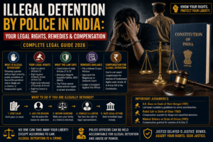 Illegal Detention by Police in India: Your Legal Rights, Remedies & Compensation (Complete Legal Guide 2026)