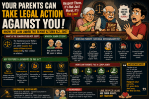 “Your Parents Can Take Legal Action Against You!” – Know the Law Under the Senior Citizen Act, 2007