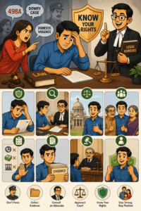Has your wife filed a false criminal or matrimonial case against you? Learn your legal rights, remedies, quashing of FIR, bail, compensation, perjury, defamation, and other legal options under Indian law!!