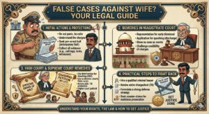 False Cases by Husband Against Wife? Know Your Legal Rights, Remedies & How to Fight Back!!
