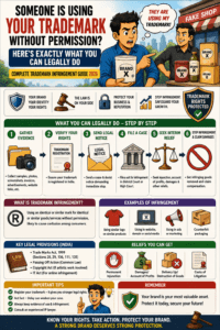 Someone Is Using Your Trademark Without Permission? Here’s Exactly What You Can Legally Do (Complete Trademark Infringement Guide 2026)