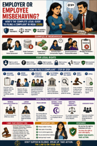 Employer or Employee Misbehaving? Here’s the Complete Legal Guide to Filing a Complaint in India (2026)