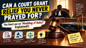 Can a Court Grant Relief You Never Prayed For? The Real Law on “Moulding of Relief” Explained